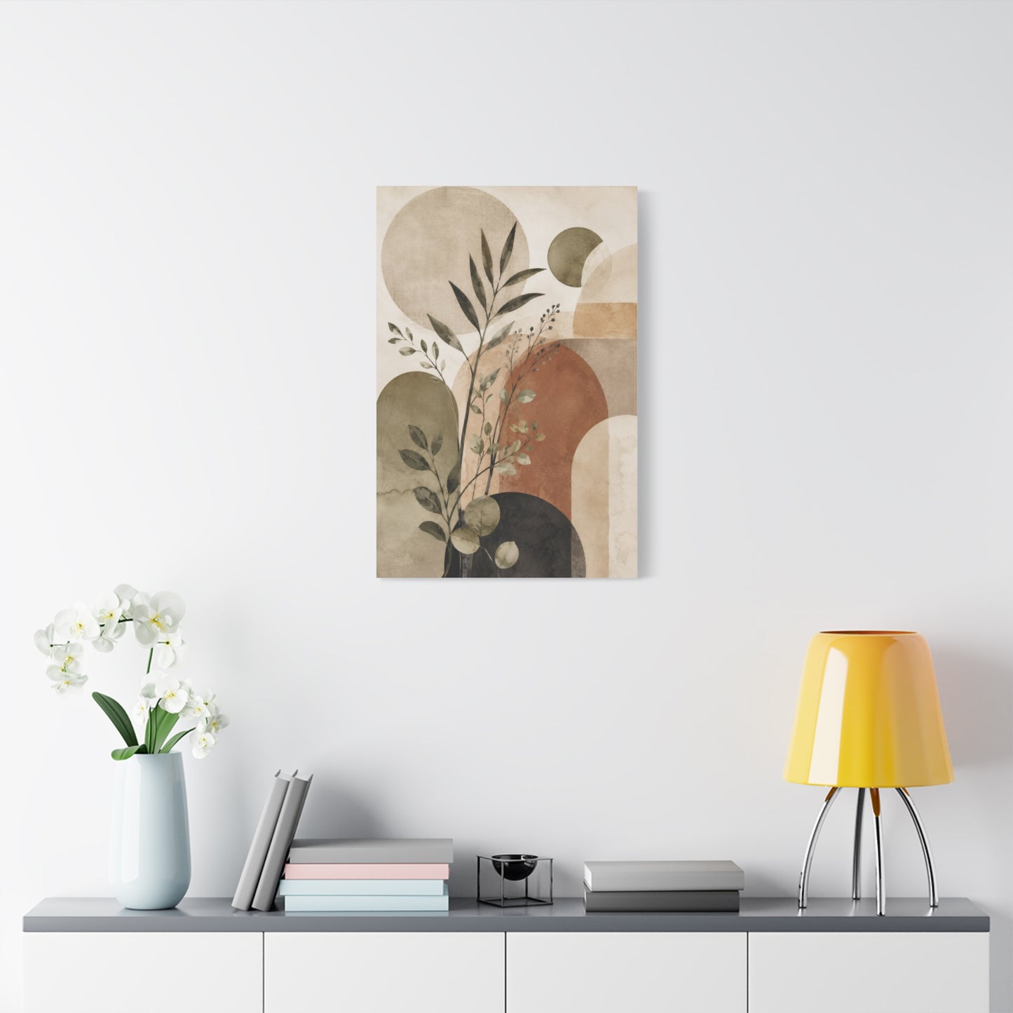 Earthbound Botanicals Abstract Canvas Wall Art