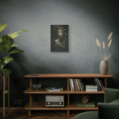 Medusa's Gaze Mythology Canvas Wall Art