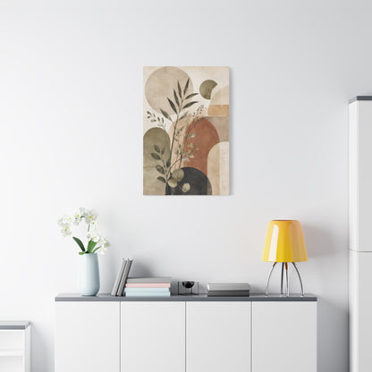 Earthbound Botanicals Abstract Canvas Wall Art