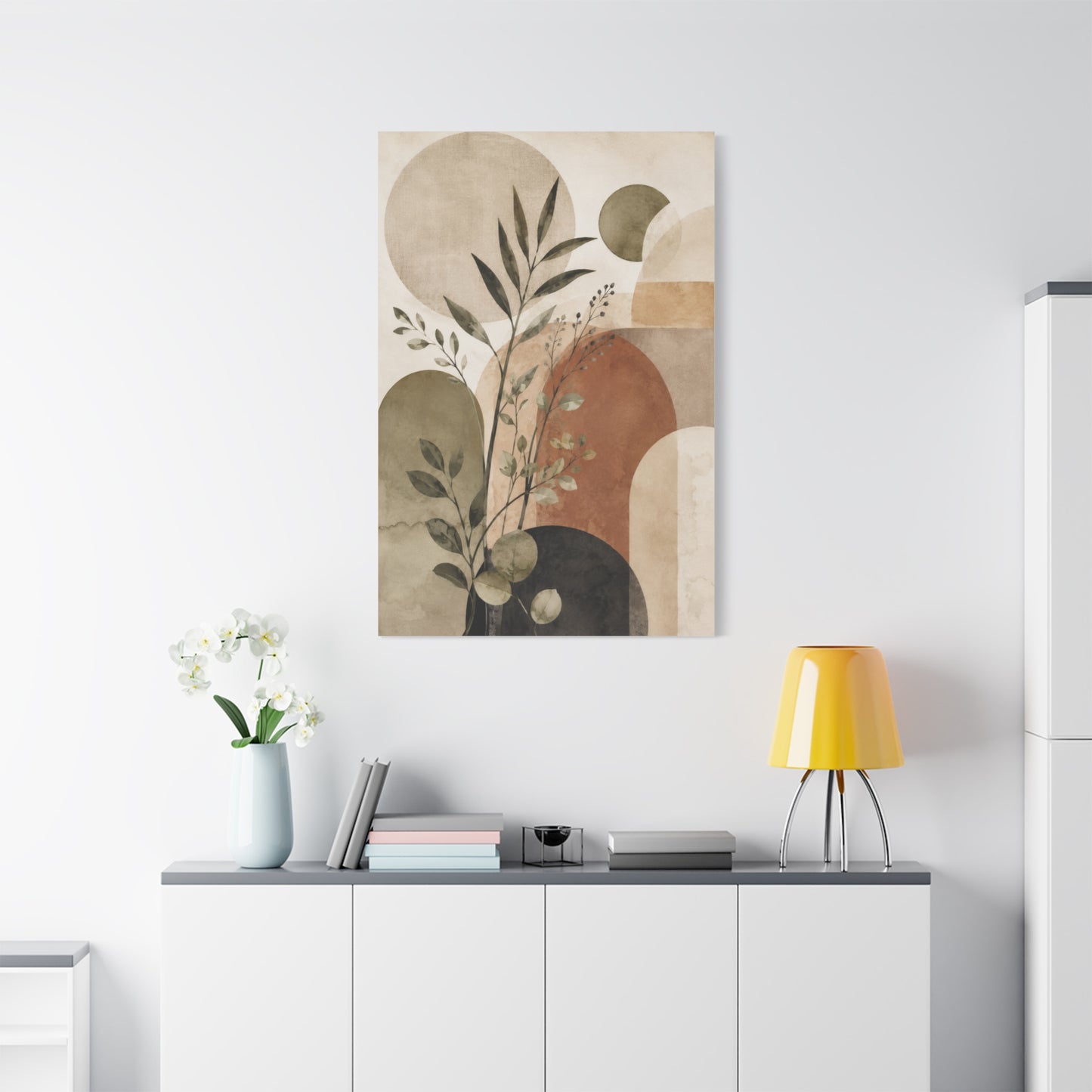Earthbound Botanicals Abstract Canvas Wall Art