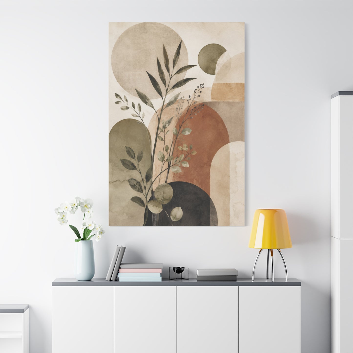 Earthbound Botanicals Abstract Canvas Wall Art